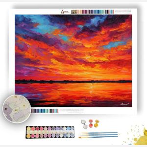 EMBER SKY KINGDOM - Paint by Numbers Full Kit