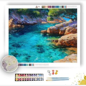 IBIZA QUIET COVE - Paint by Numbers Full Kit