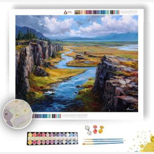 THINGVELLIR RIFT - Paint by Numbers Full Kit