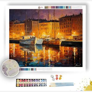 MARSEILLE OLD PORT - Paint by Numbers Full Kit