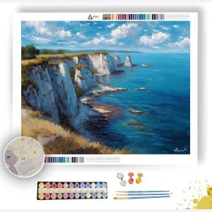 DANISH COAST CLIFFS - Paint by Numbers Full Kit