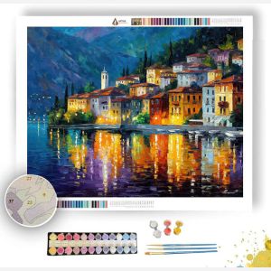 LAKE COMO STILL - Paint by Numbers Full Kit