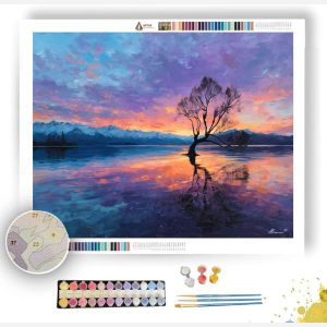 WANAKA TREE STILL - Paint by Numbers Full Kit