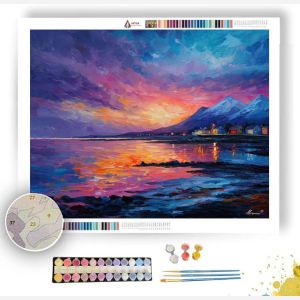 USHUAIA COASTLINE - Paint by Numbers Full Kit
