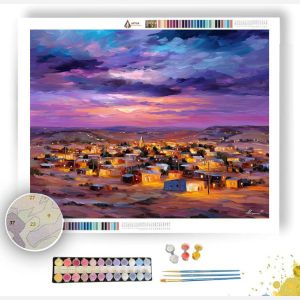 COOBER PEDY DUSK - Paint by Numbers Full Kit