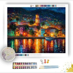 PUERTO VALLARTA GLOW - Paint by Numbers Full Kit