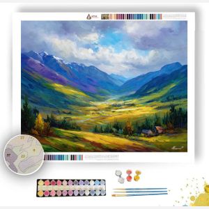 JASPER VALLEY CLOUDS - Paint by Numbers Full Kit