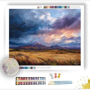 TONGARIRO CROSSING - Paint by Numbers Full Kit
