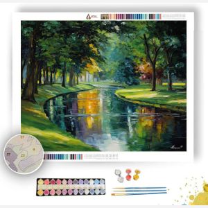 ODENSE RIVER SCENE - Paint by Numbers Full Kit