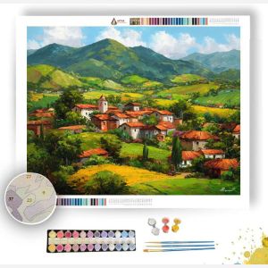BRAZILIAN HILL VALLEY - Paint by Numbers Full Kit