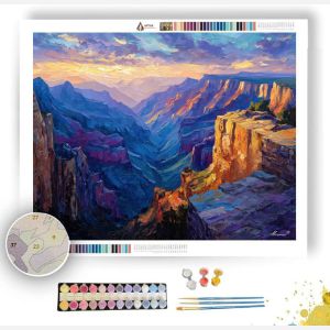 COPPER CANYON DEPTHS - Paint by Numbers Full Kit