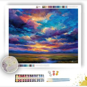 ICELANDIC OPEN SKY - Paint by Numbers Full Kit