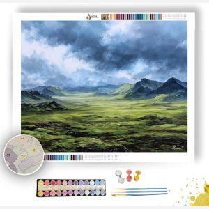ICELANDIC HIGHLANDS - Paint by Numbers Full Kit
