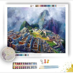 MACHU PICCHU MIST - Paint by Numbers Full Kit