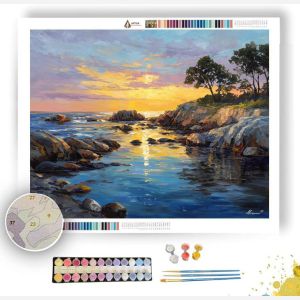 SWEDISH COAST DAWN - Paint by Numbers Full Kit