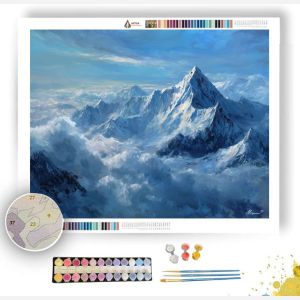 MOUNT EVEREST SKY - Paint by Numbers Full Kit