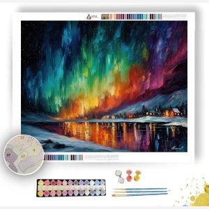 LAPLAND AURORA SKY - Paint by Numbers Full Kit