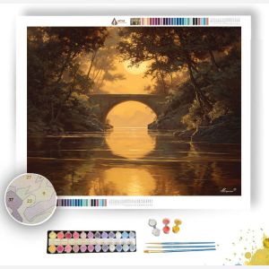 GOLDEN BRIDGE ARC - Paint by Numbers Full Kit