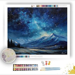 AUSTRIAN NIGHT SKY - Paint by Numbers Full Kit