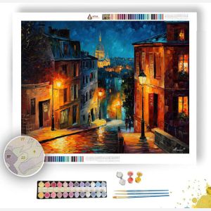MONTMARTRE STREET - Paint by Numbers Full Kit