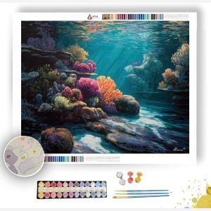GREAT BARRIER SHIMMER - Paint by Numbers Full Kit