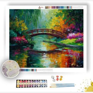 JAPANESE GARDEN BRIDGE - Paint by Numbers Full Kit