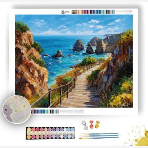 ALGARVE COAST PATH - Paint by Numbers Full Kit