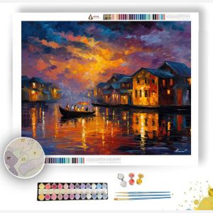 GILDED CLOUD BAZAAR - Paint by Numbers Full Kit