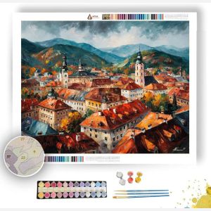 GRAZ OLD TOWN - Paint by Numbers Full Kit