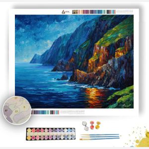 RIO COAST CLIFFS - Paint by Numbers Full Kit