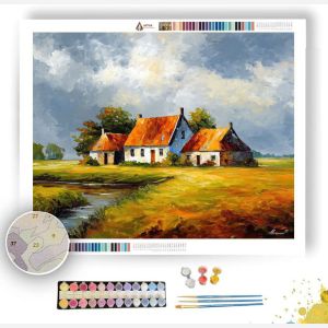 DUTCH FARMSTEAD - Paint by Numbers Full Kit