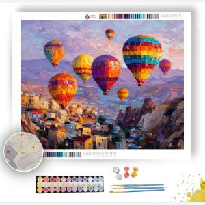 CAPPADOCIA BALLOONS - Paint by Numbers Full Kit