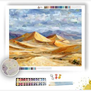PERUVIAN DESERT DUNES - Paint by Numbers Full Kit