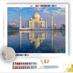 TAJ MAHAL SERENITY - Paint by Numbers Full Kit
