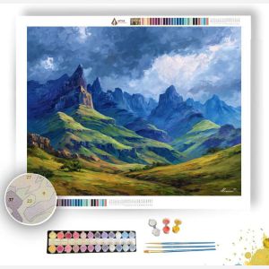 DRAGENSBERG PEAKS - Paint by Numbers Full Kit