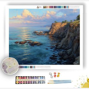 PACIFIC CLIFF COAST - Paint by Numbers Full Kit