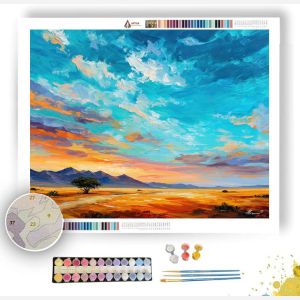 NAZCA PLAINS - Paint by Numbers Full Kit
