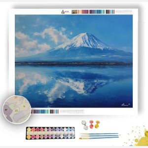 MOUNT FUJI REFLECTION - Paint by Numbers Full Kit