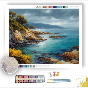STEWART ISLAND SHORE - Paint by Numbers Full Kit