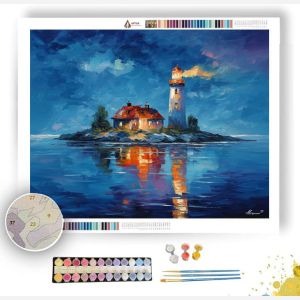 AUSTRALIAN ISLAND LIGHT - Paint by Numbers Full Kit