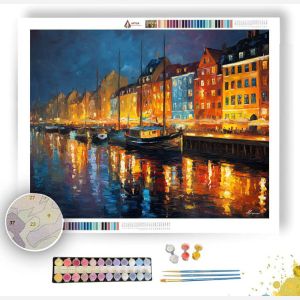 NYHAVN EVENING - Paint by Numbers Full Kit