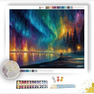 AURORA GATEWAY - Paint by Numbers Full Kit
