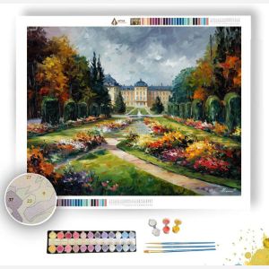 ROSENBORG GARDENS - Paint by Numbers Full Kit