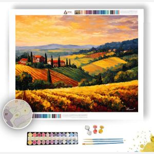 PIEDMONT VINEYARDS - Paint by Numbers Full Kit