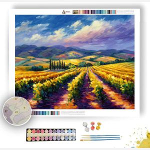 ADELAIDE VINEYARDS - Paint by Numbers Full Kit