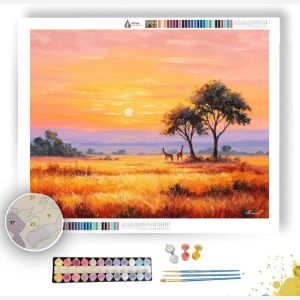 KRUGER SAVANNAH - Paint by Numbers Full Kit