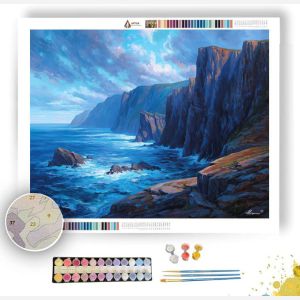 GROS MORNE CLIFFS - Paint by Numbers Full Kit