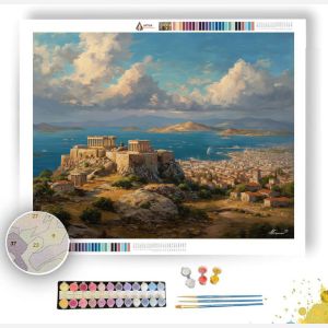 ACROPOLIS HEIGHTS - Paint by Numbers Full Kit