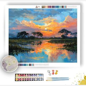 PANTANAL WETLANDS - Paint by Numbers Full Kit