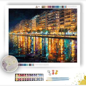 THESSALONIKI HARBOR - Paint by Numbers Full Kit